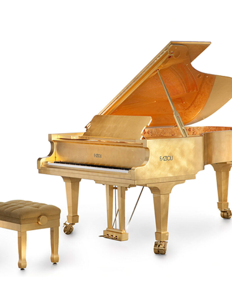 Fazioli Golden Leaf Grand Piano