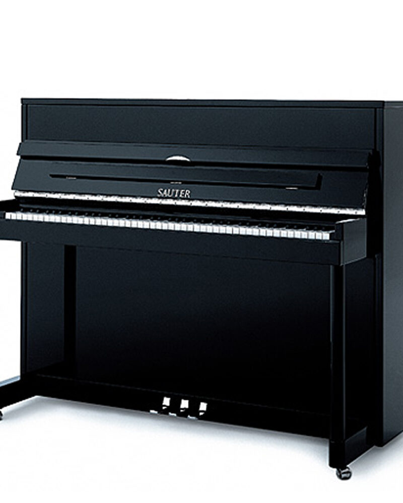 Sauter Vision 116 Upright Piano (BLACK POLISHED)