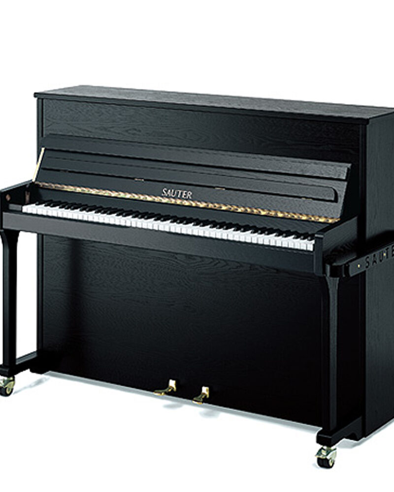 Sauter Schulpiano 116 Upright Piano (Ash Black Satined)