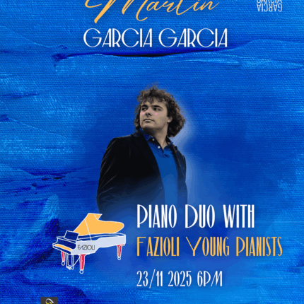 Piano Duo Recital: Martin García García & Fazioli Young Pianists